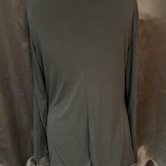 Daisy Fuentes black stretch top - Picture 4 of 5